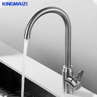 kitchen faucets stainless steel kitchen tap mixer single handle single hole kitchen faucet mixer sink tap kitchen faucet