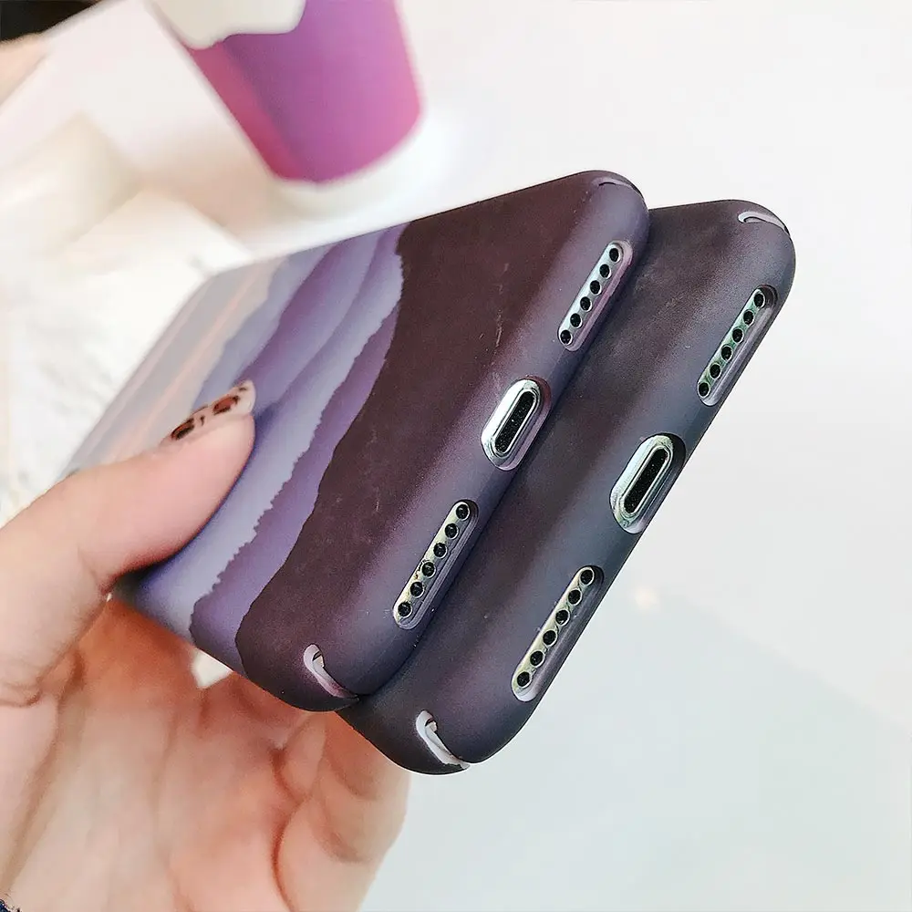 KISSCASE Landscape Phone Case For Xiaomi Redmi Note 7 6 pro PC Protective Max3 MI 8 9 A1 A2 Coque Cover |