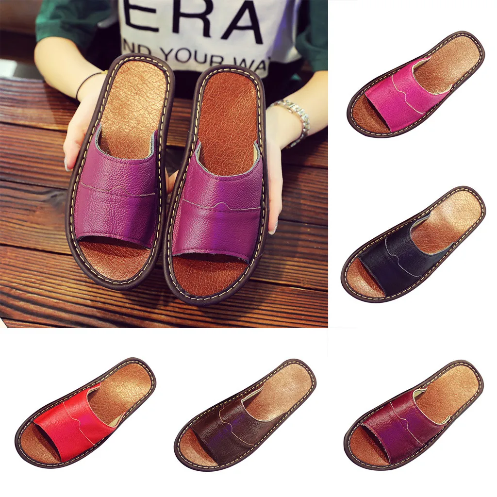 

SAGACE fashion slippers men summer Home Household Sandals Non-Slip home slippers men High Quality Beach Sandals slippers Slides