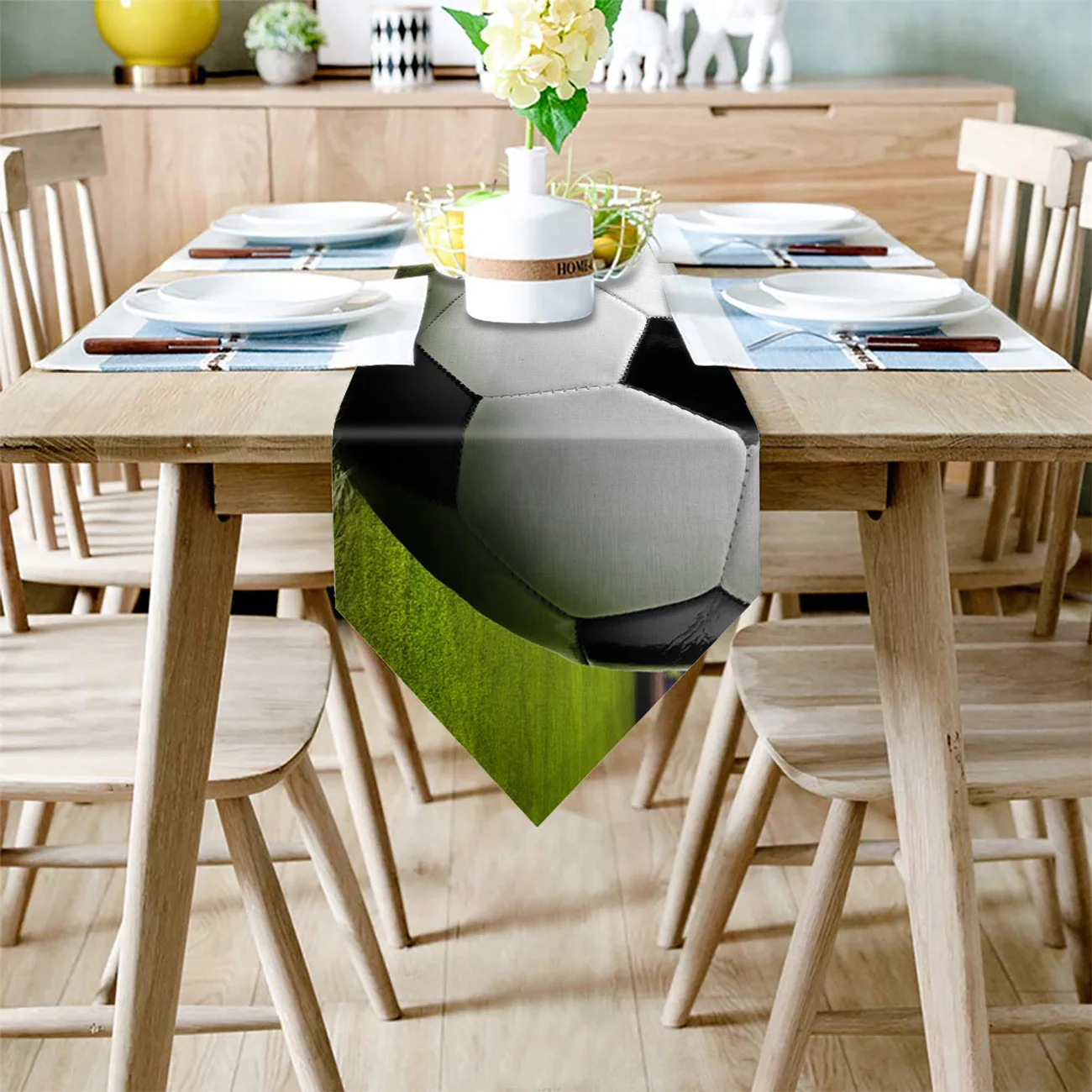 Футбольное поле растение трава спортивные настольные бегунки современный