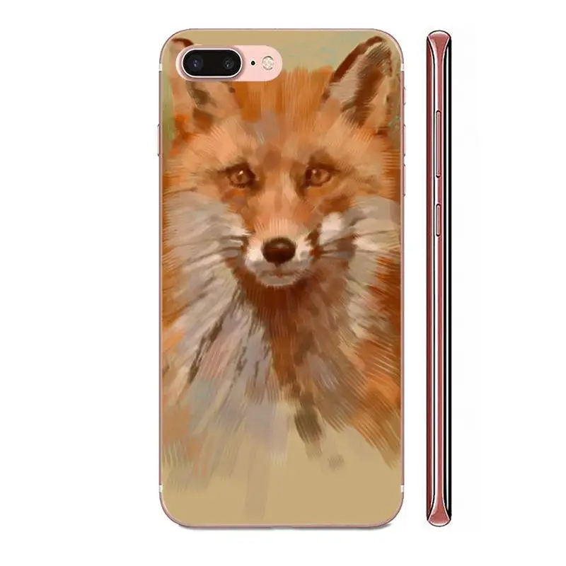 The Fox Coloured Drawing Or Pattern For LG G2 G3 G4 G5 G6 G7 K4 K7 K8 K10 K12 K40 Mini Plus Stylus ThinQ 2016 2017 2018 | Мобильные