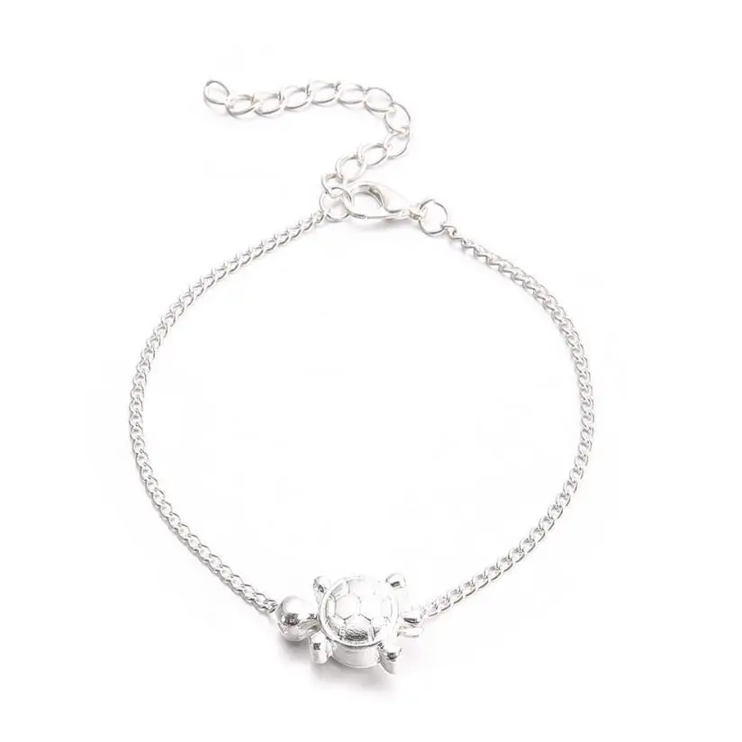 Изысканный черепаха шарм браслеты для женщин настоящая фотография 2019 летние