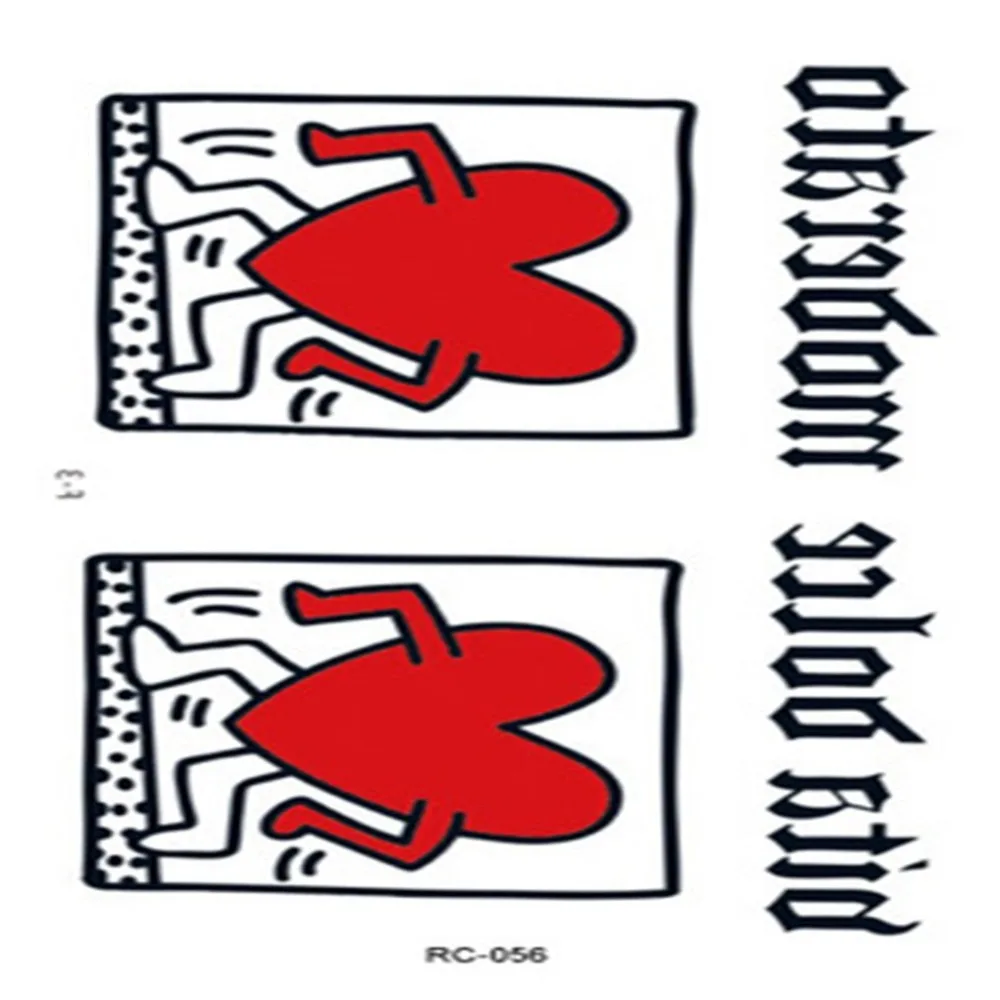 2018 ревущий волк поддельные татуировки Временные стикер s животный узор красота