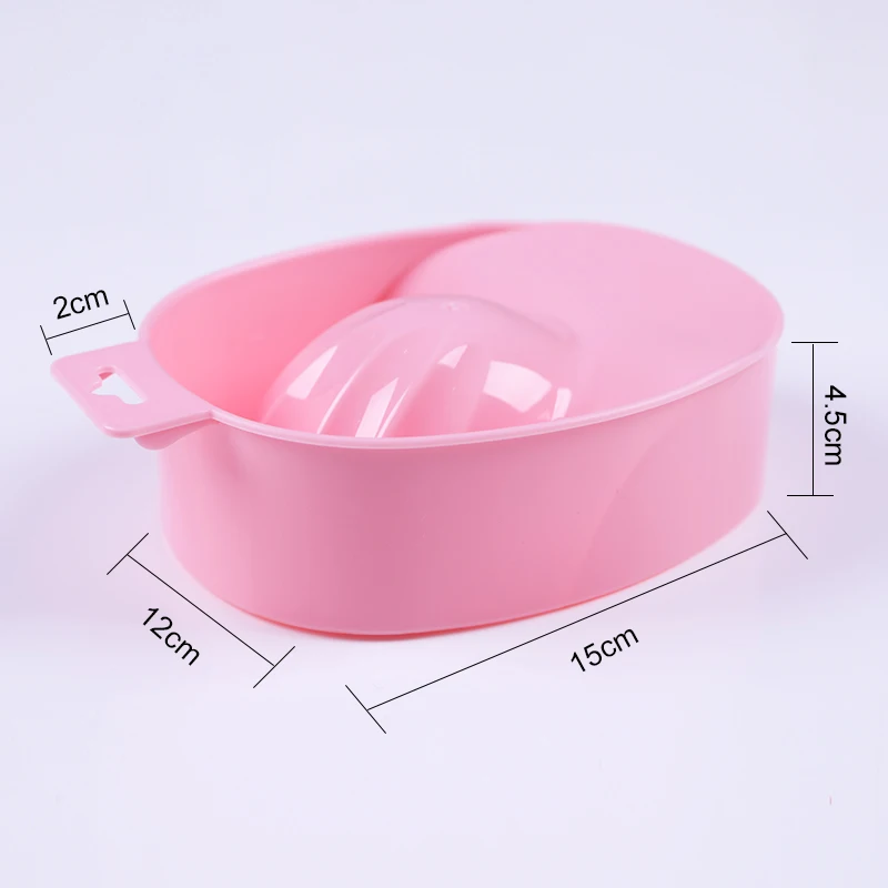 Портативная чаша для вымачивания ногтей ручная мойка инструмент удаления