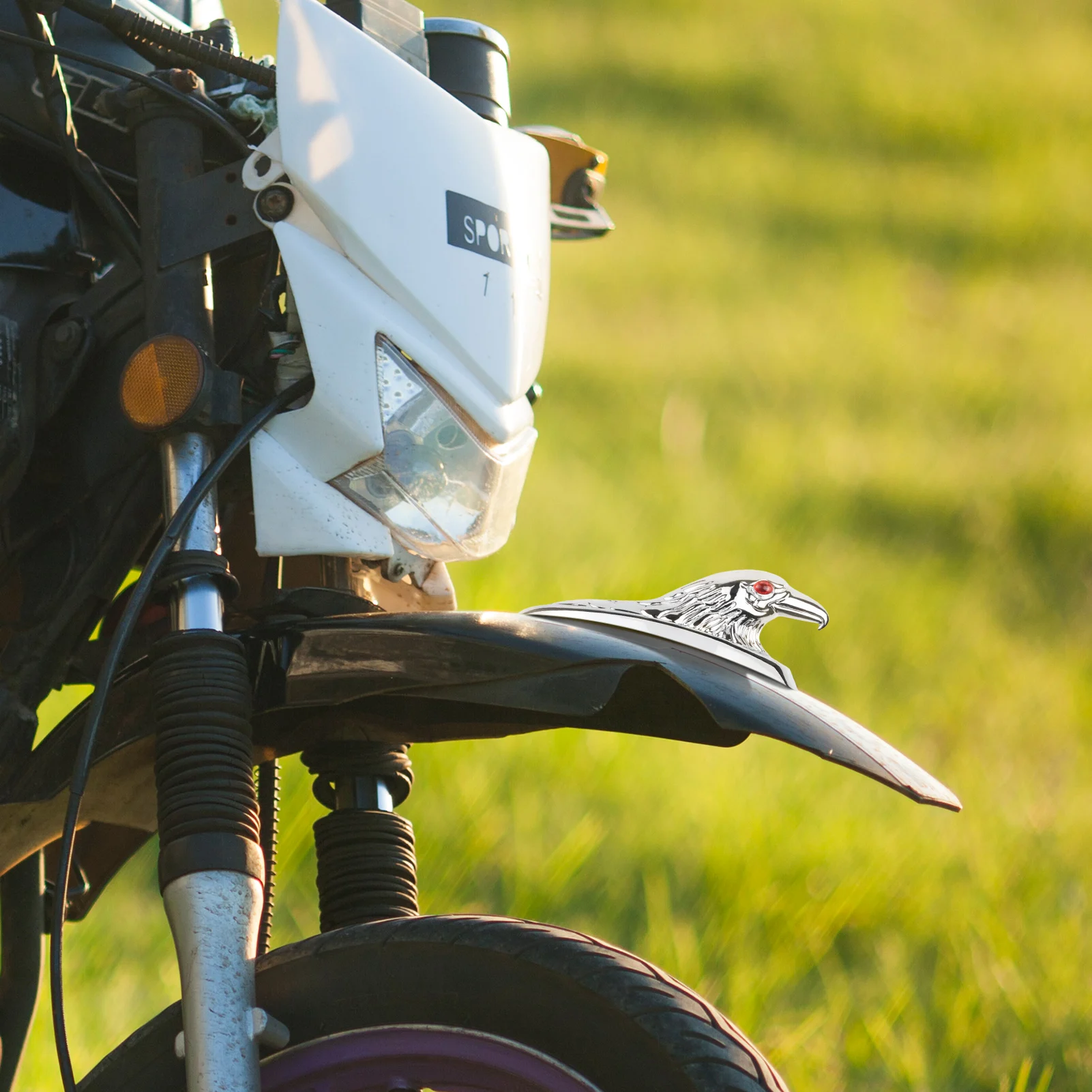 Передние крылья мотоцикла брызговик хромированный дизайн головы орла для H arley/Y