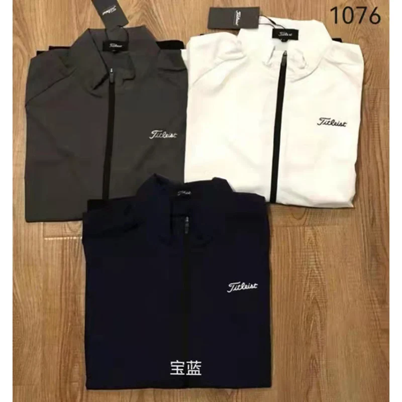 

Golf men's sports casual clothing men's golf long-sleeved windbreaker jacket