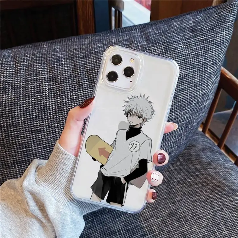 

Hunter x Hunter Phone Case For iphone 12 11 8 7 6s 6 5 5s 5c se plus mini x xs xr pro max Transparent soft