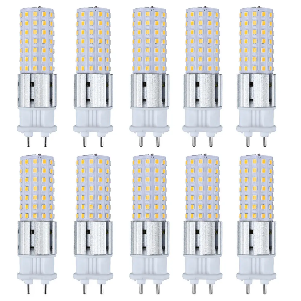 10X G12 15W 96LEDs LED Corn Bulb No Flicker Lamp SMD 5730 Lighting Street Light Replace 150W Halogen Lamp For Home 110V 220V
