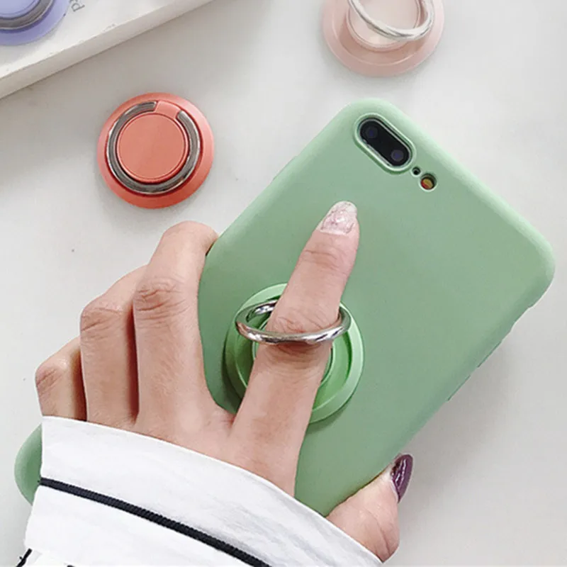 Чехол для Huawei P40 мобильный телефон кольцо на палец вращение 360 градусов держатель