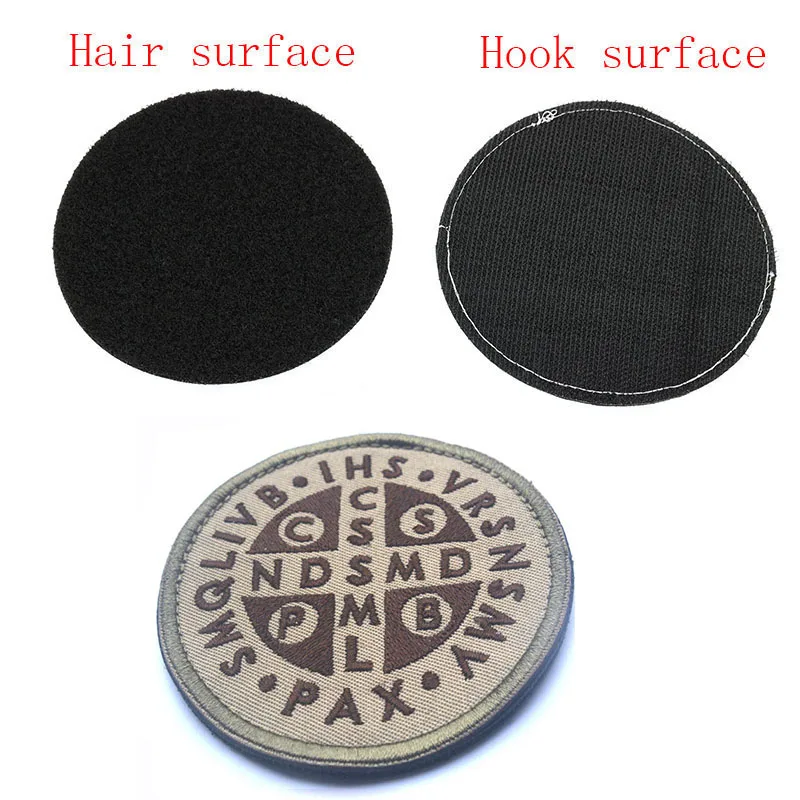 1pcMilitary Тактический Бенедикт в поперечную полоску/яйца с вышитым крестом чехол