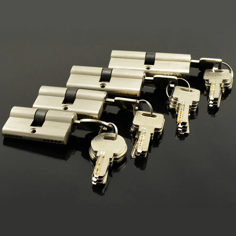 Двойной замок для двери и окна безопасности 55 60 70 80 90 100 110 120 мм цилиндрический