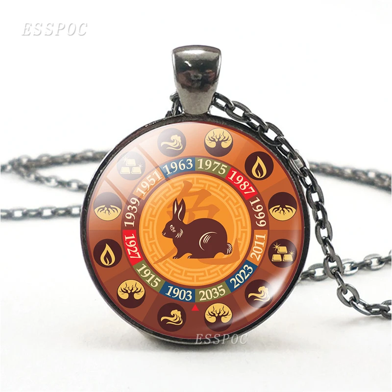 Китайская традиционная культура 12 китайских Зодиака ожерелье животное Зодиак