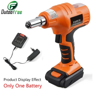 Заклепочник Аккумуляторный 14,4 В, инструмент для заклепки и гаек