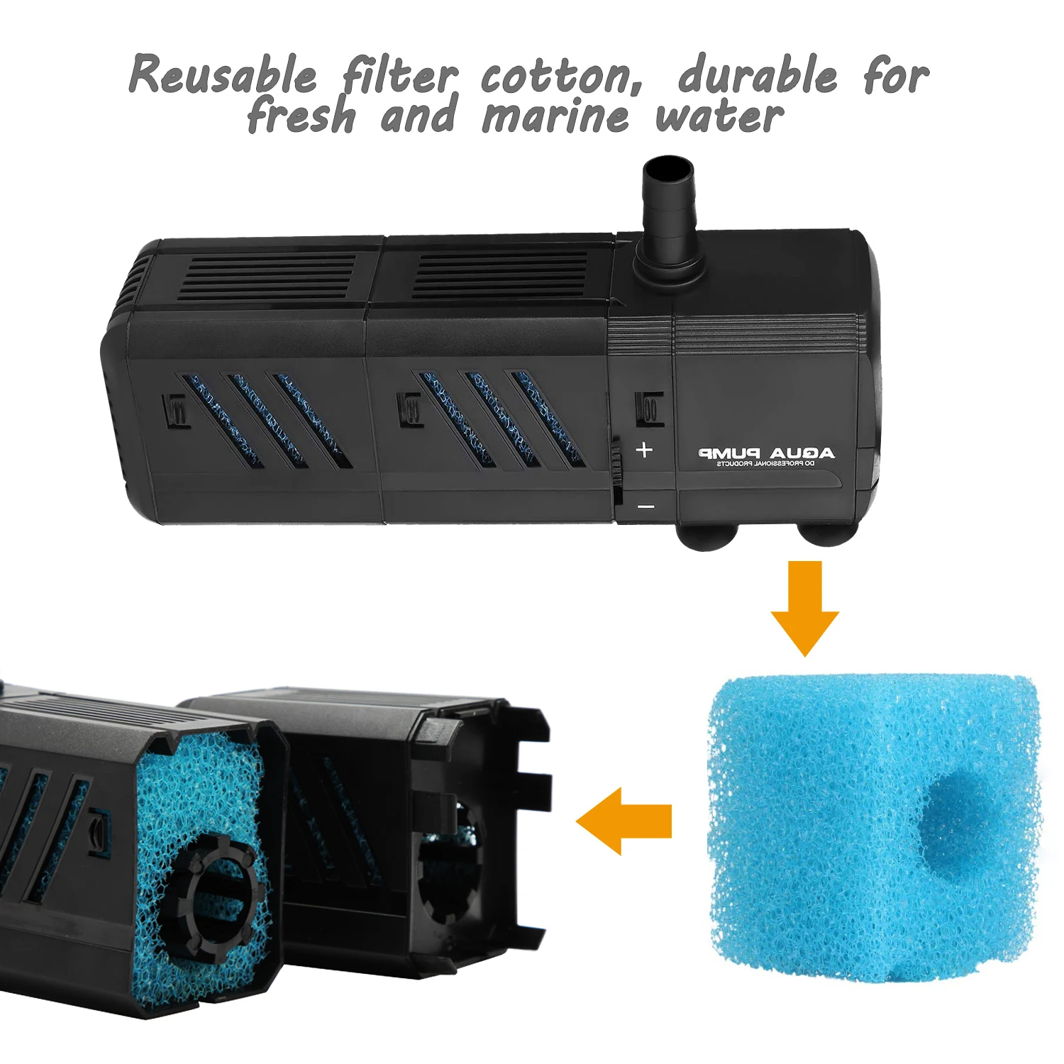 Мини аквариумный погружной фильтр внутренний для аквариума украшение