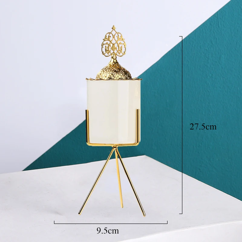 Курильница для благовоний в арабском стиле с полкой подставка ИД покрытием