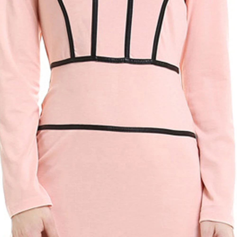 Kenancy Solid Women Professional Dress Autumn Long Sleeve Female Party Dresses Temperament Slim Fit High Waist Feminino Vestidos | Женская