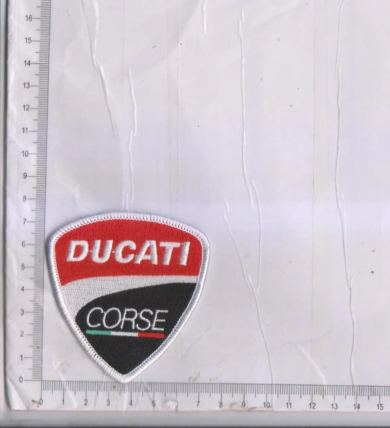 Ducati corse гоночная вышивка нашивки для одежды нашивка Merrow border Железный на подложке