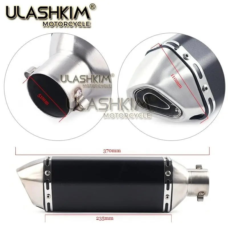 

Motorcycle Full Exhaust Middle Link Pipe Slip On For Suzuki GSXR600 Gsxr700 Gsxr750 k7 GSX R700 R750 R600 GSXR 600 700 750