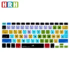 Чехол для клавиатуры силиконовый для Macbook Air Pro 13 15 17