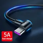 Сверхбыстрый кабель Usb C 5A, кабель Type C, кабель для быстрой зарядки и передачи данных, зарядное устройство, Usb-кабель C для Samsung S10, S9, A51, Xiaomi Mi 10, Redmi