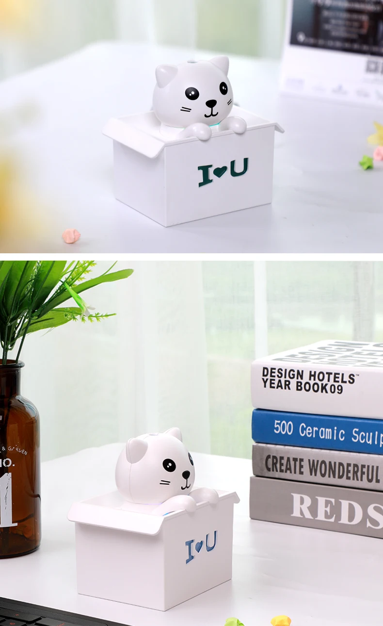 

Air humidifier electric air diffuser aromatherapy essential oil diffuser for home USB fog light with LED night light
