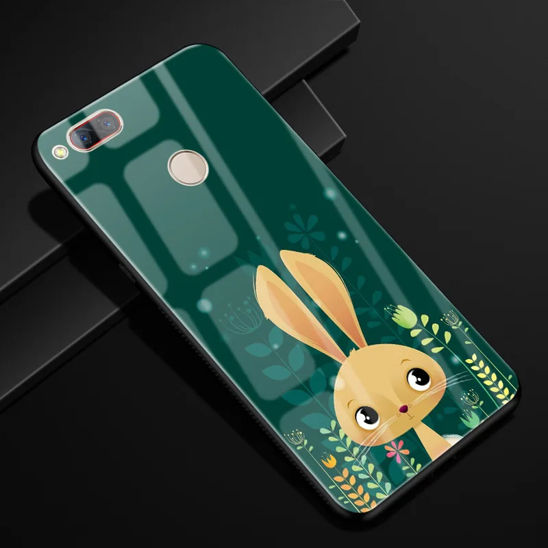 26 For ZTE Z17 mini Case 5.2'' Glass Hard Back Cases For ZTE NUBIA Z17 mini Case Tempered Glass Cover Z17mini Z 17 NX569H NX569j - Цвет: 26