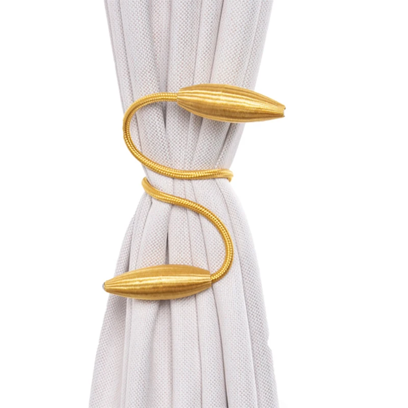 Деформация занавес Пряжка зажимы подхваты плюшевый сплав Висячие ремни веревки