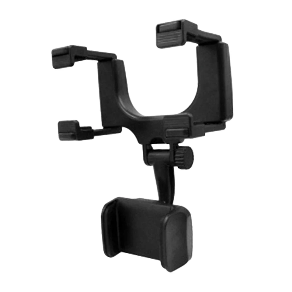 

360° Car phone Mount Car Rearview Mirror Holder Clamp Stand For Mobile Cell Phone GPS Car phone Holder