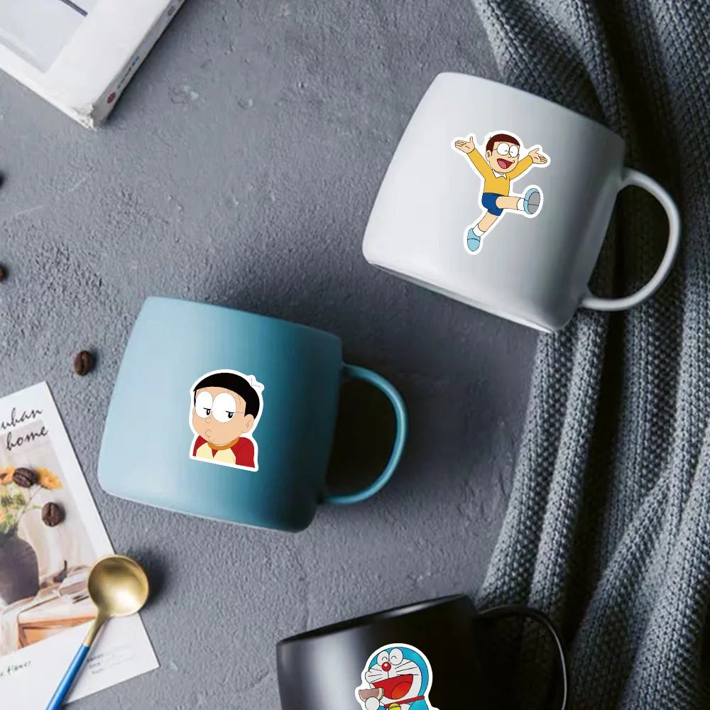 50 шт. стикер Doraemon на колесиках чехол водостойкая мультяшная игрушка гитару