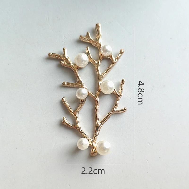 Branch Leaves Pearl Metal Hair Clip Hairband For Women Comb Pin Barrette Hairpin Headdress Jewelry Accessories Beauty Styling |