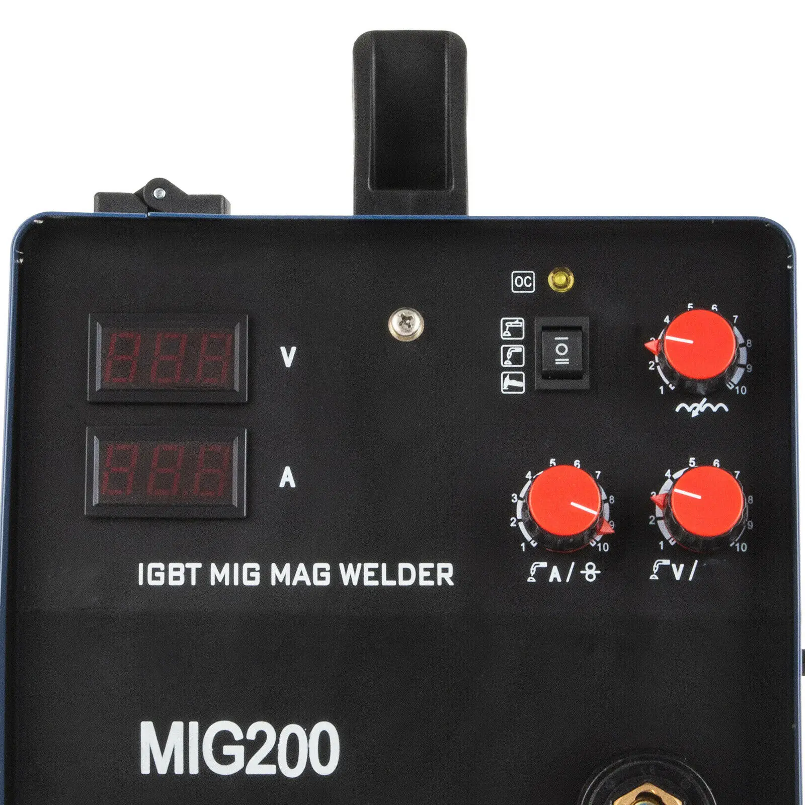 MIG200 Amp МиГ сварочный аппарат IGBT газ/Gasless 230 V 50 Гц Инвертер MIG MMA 3 в 1 автоматической