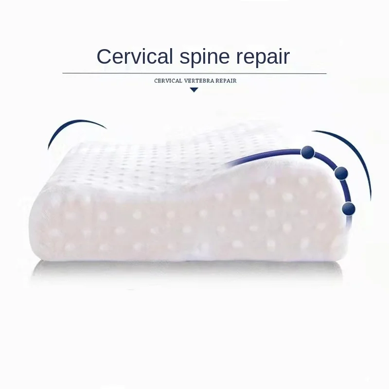 Memory Pillow Neck Protection Slow Rebound Shaped For Sleeping Orthopedic Bedding Cervical | Дом и сад