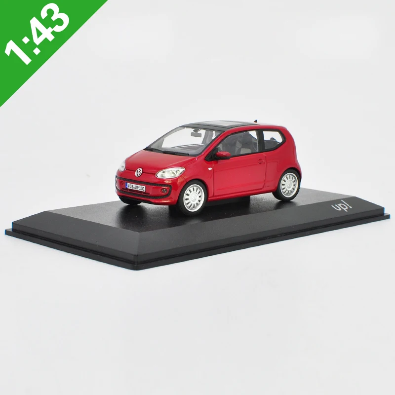 Высокая тщательная 1:43 Volkswagen UP модель автомобиля из сплава статическая