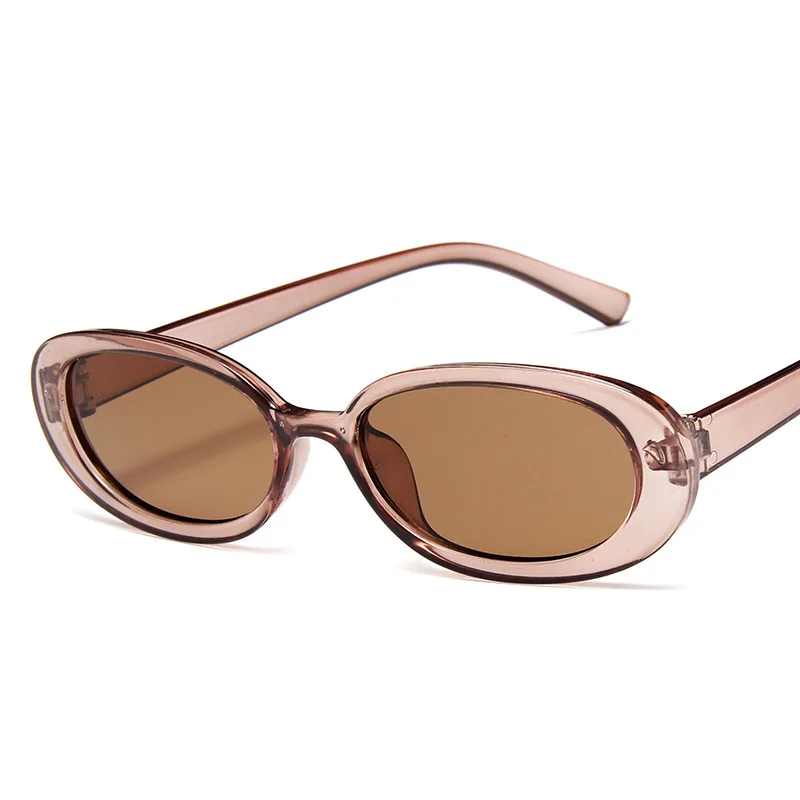 

2021 New Fashion Personality Small Frame Sunglasses Women Cow Color Simple Fashion Versatile Glasses