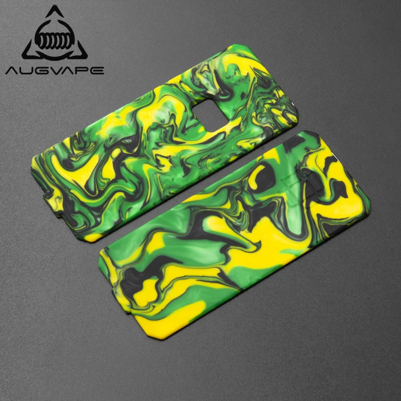 Augvape полимерная панель для Druga Foxy Mod кнопка быстрого выпуска 150 Вт 18650 батарея из цинкового сплава переключаемая IML панель s мод Vape чехлы
