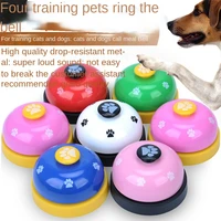 explosive bell ringer training dog accessories vocal footprints paw print dog training dog training device cat dog toy bell supp