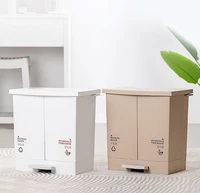 modern bedroom trash bin nordic luxury minimalist garbage sorting home trash can kitchen storage bote de basura storage bc50l