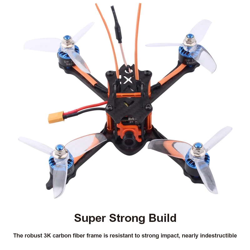 FPV Racing RC Drone Kit Dragon DT160 бесщеточный 160 мм Colormix PNP|Радиоуправляемые вертолеты| |