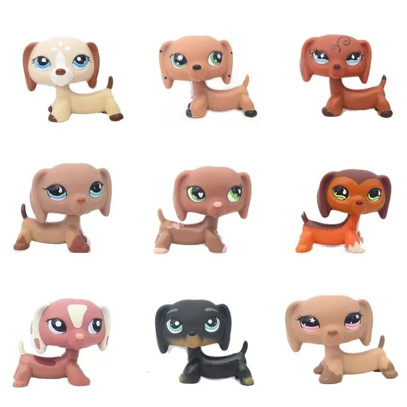 Редкие животные магазин милые игрушки такса мини коричневая собака #640 556 675