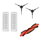 1 турбинная щетка + 2 боковых щетки (черный) + 2 фильтра для робота-пылесоса Xiaomi Mi Mop P SKV4109GL (STYTJ02YM)