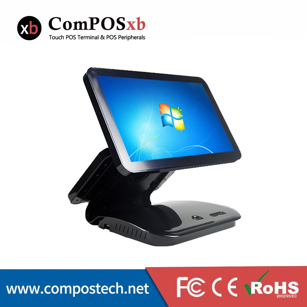 Бесплатная доставка полный набор windows pos-планшетов possystems 15 6 + 11 дюймовый двойной