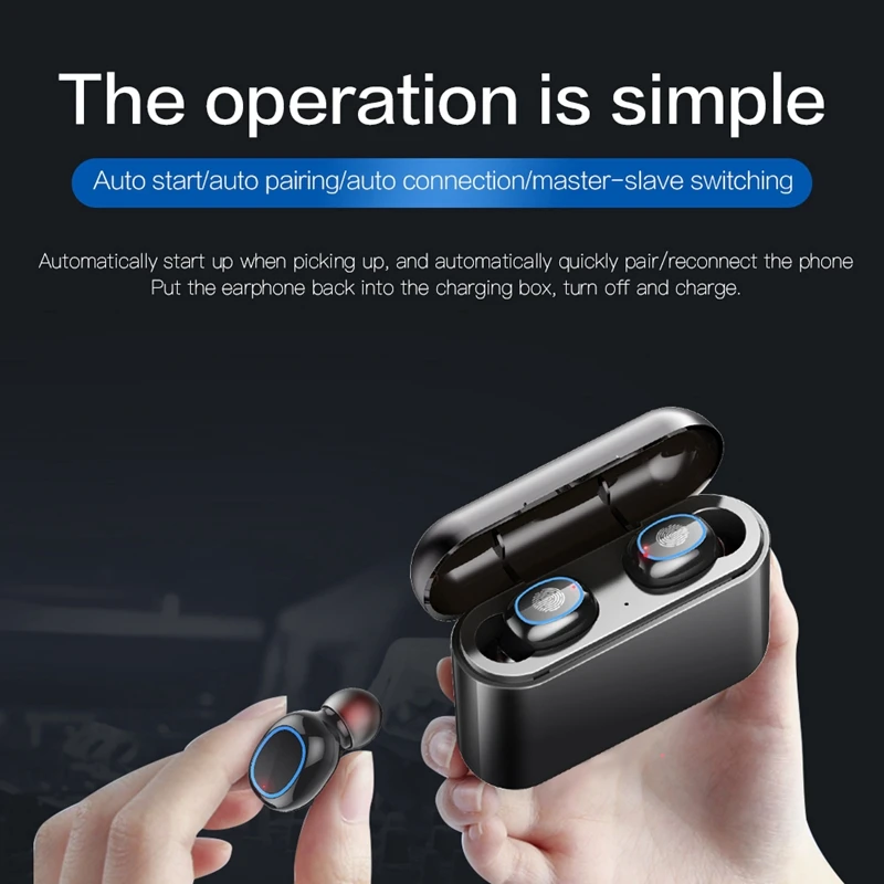 TWS 5 0 Bluetooth наушники беспроводные спортивные bluutooth стерео бас гарнитура |