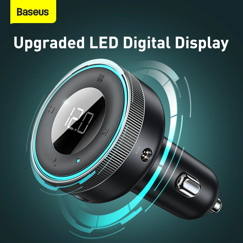 FM-трансмиттер Baseus Bluetooth 5 0 USB | Мобильные телефоны и аксессуары