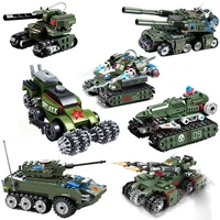 kazi building blocks military series aircraft assembly toys 6 14 years old boy tank scud missile childrens gift