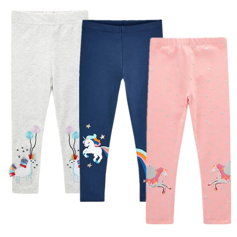 Детские леггинсы Брюки Детская одежда Сезон осень зима Штаны для девочек с