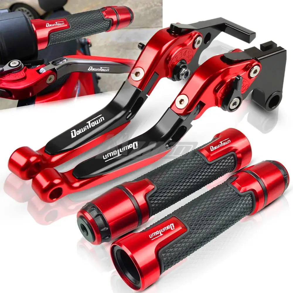 

For KYMCO DOWNTOWN 125 200 300 350 ALLYEARE Motorcycle CNC Clutch Brake Lever Adjustable Extendable Brake Handle Clutch Levers