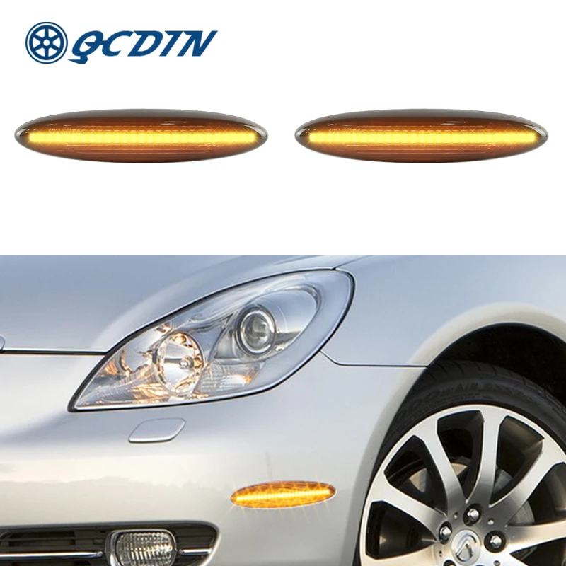 QCDIN для Lexus IS250 IS350 2006-2013 светодиодный боковой габаритный фонарь адаптер сигнала