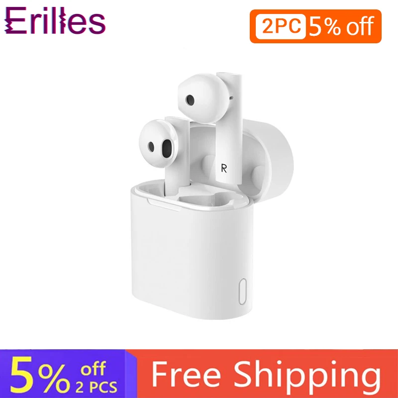 Беспроводные наушники Mir6 TWS для Xiaomi Air2 SE Airdots pro 2 S Bluetooth 5 0 спортивные вкладыши с микрофоном беспроводные PK A6S