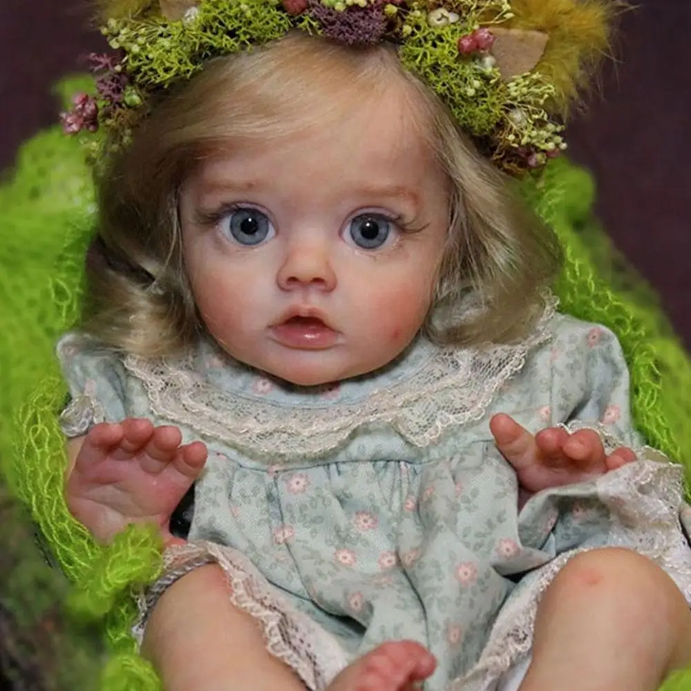 Комплект реборн Npk 12 дюймов необработанный неокрашенный из Фло-винила пустые