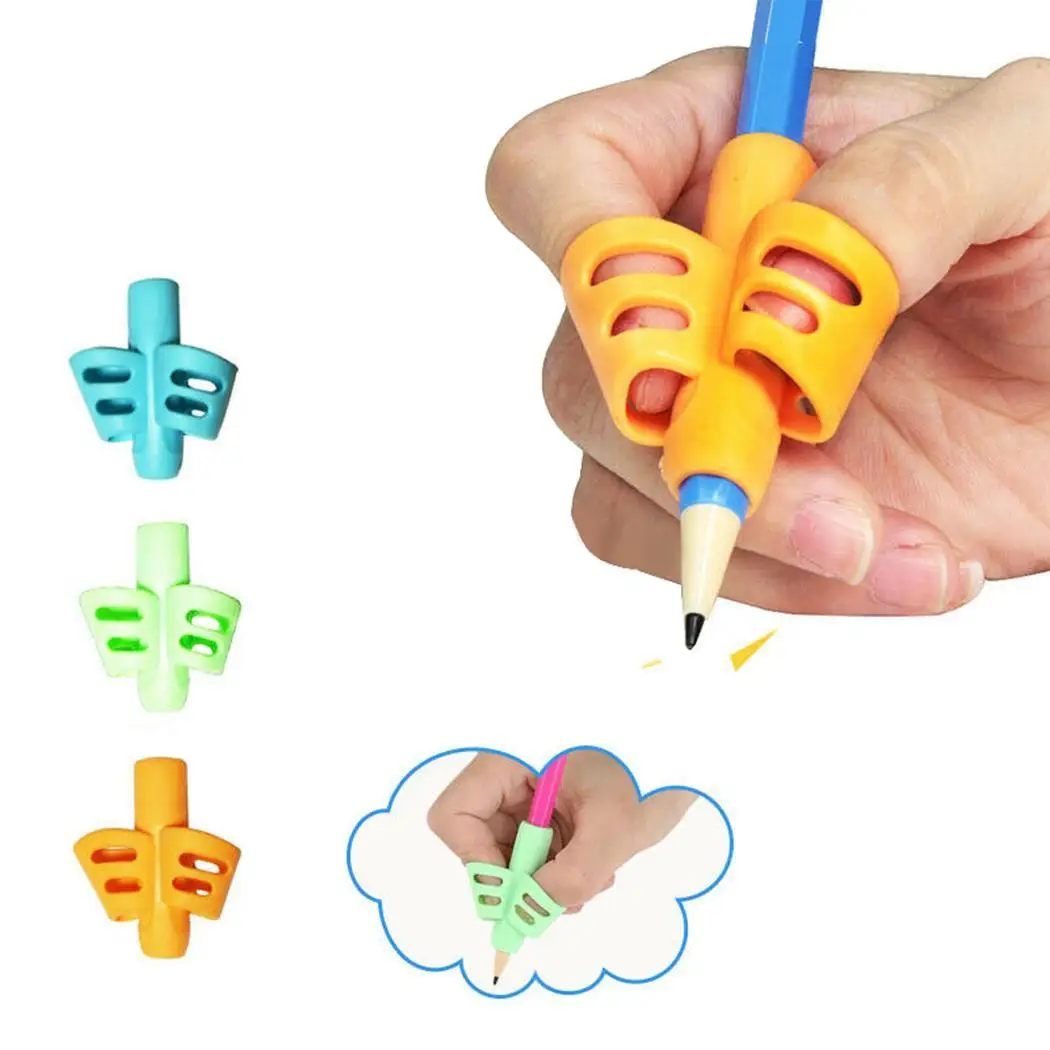 Детский держатель для карандашей и ручек с двумя пальцами ручка письма коррекция